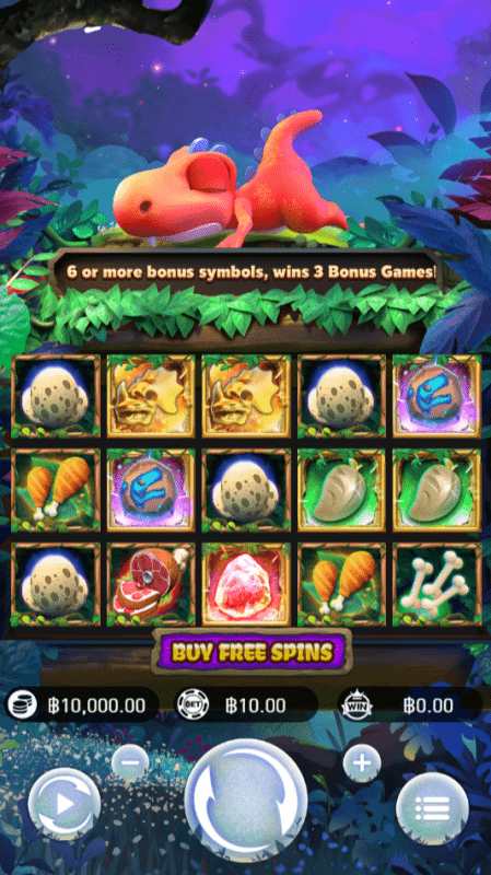 ทดลองเล่นเกมสล็อต Dino Pop เพื่อความร่ำรวยในรูปแบบของเกม Demo ฟรี