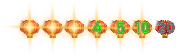 สัญลักษณ์ 6 Combo หมุนฟรี 6 ครั้ง